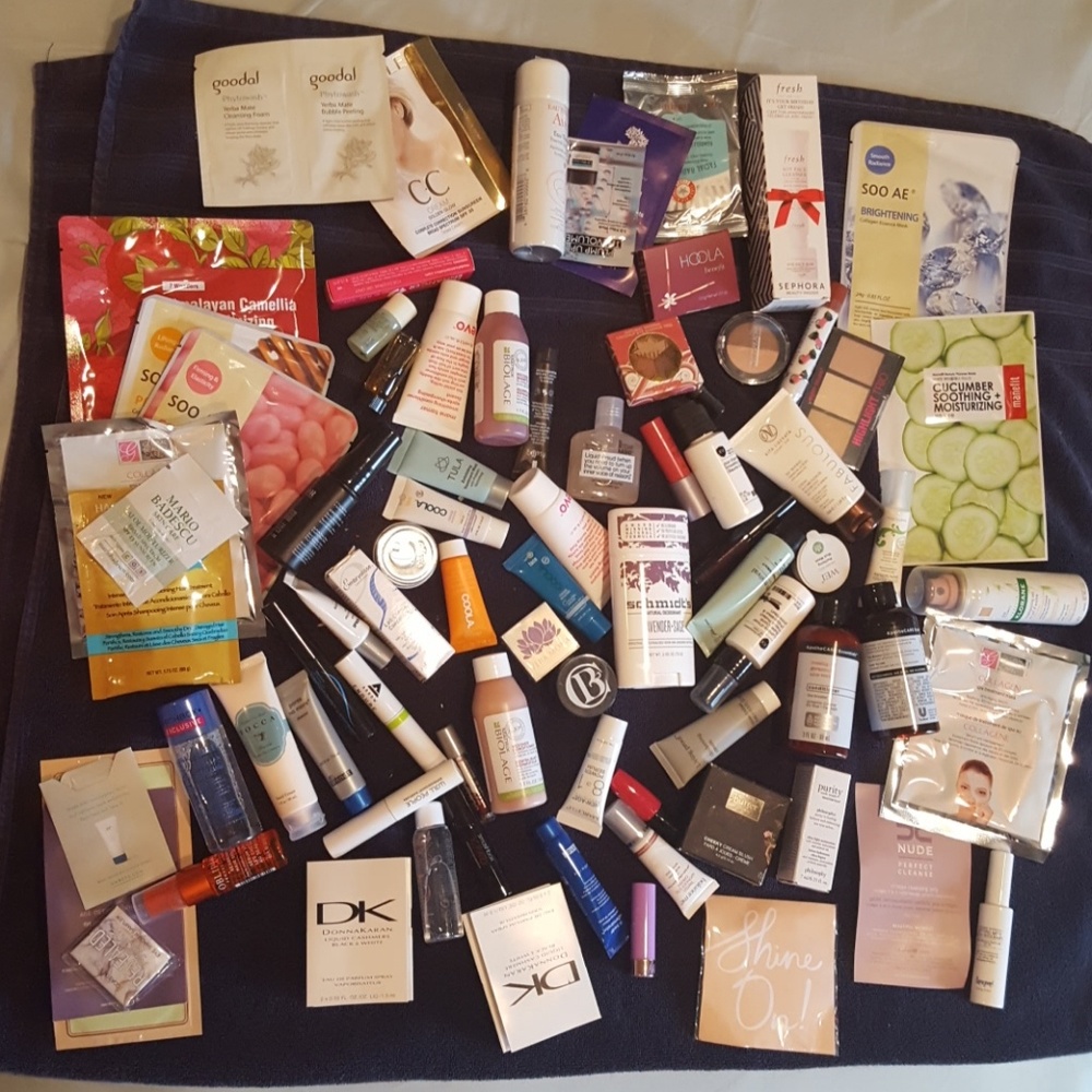 Sample makeup from Birchbox
